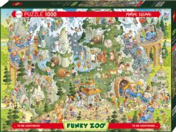 HEYE CASSE-TÊTE 1000 PIÈCES - FUNKY ZOO, HIMALAYAN HABITAT #78-30099 (0226)